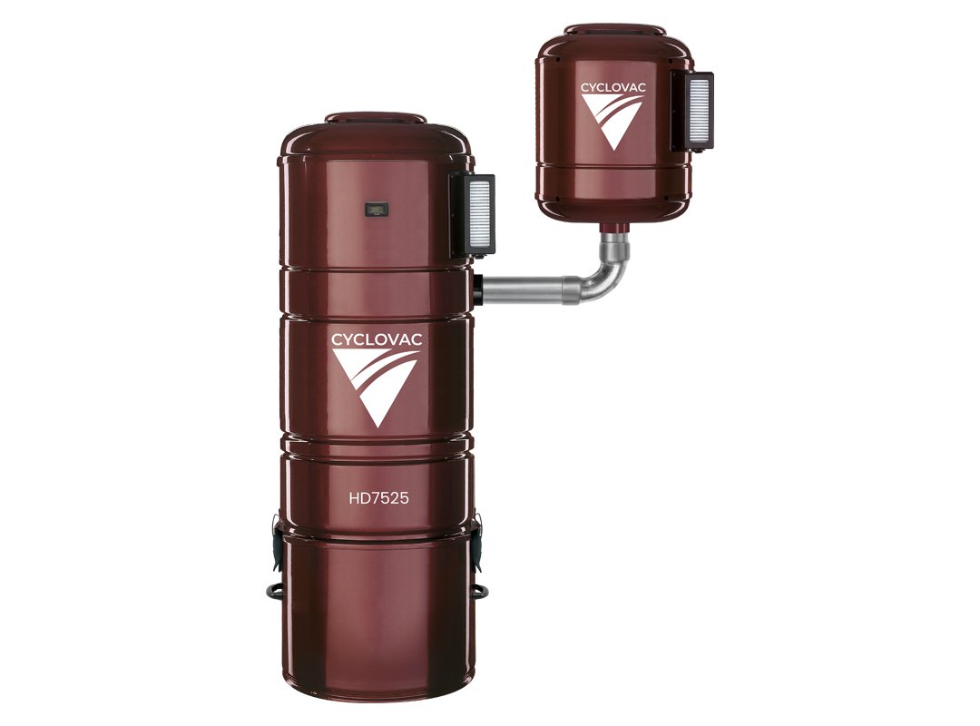 Cyclovac central vacuum system