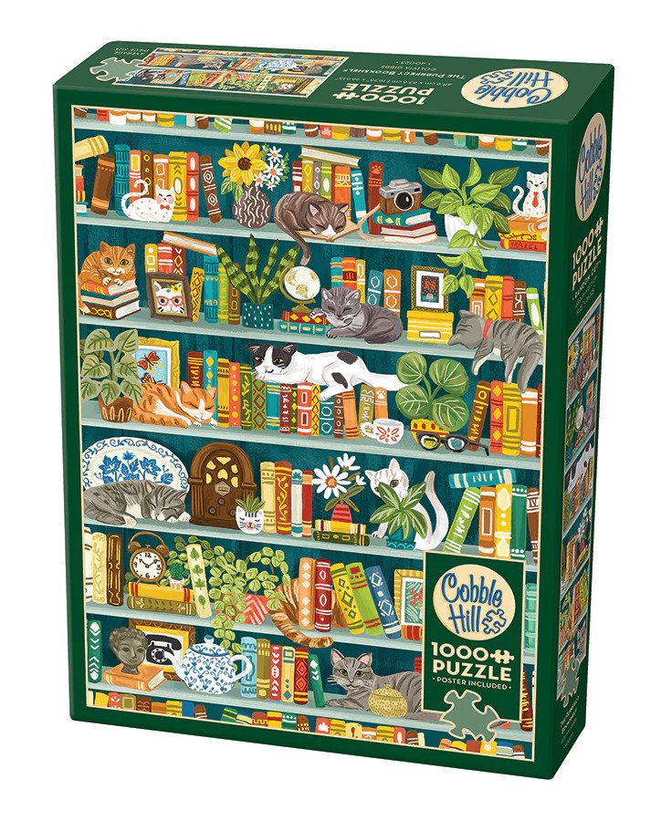 40023- The Purrfect Bookshelf