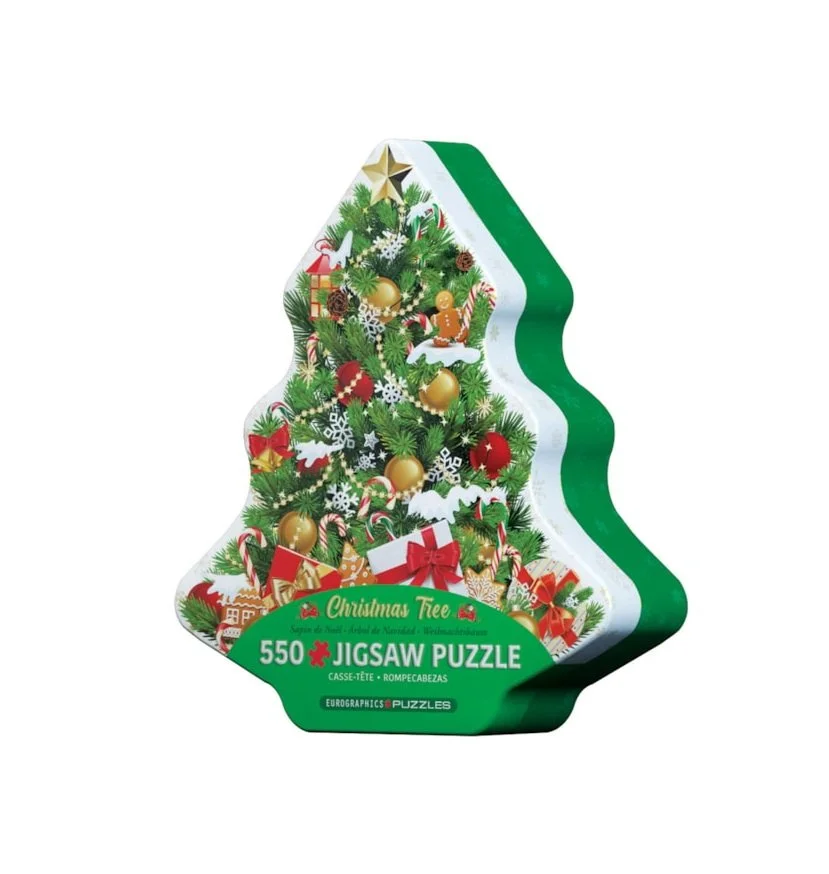 8551-5663 Christmas Tree Tin