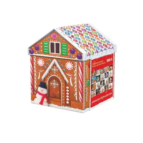 8551-5661 Gingerbread House Tin