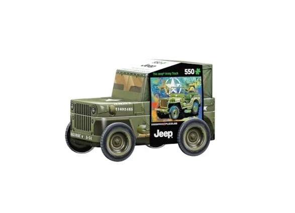 8551-5598 Military Jeep Tin