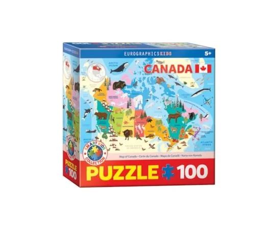 6100-5784 Map of Canada