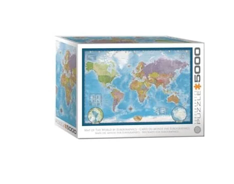8520-5890 Map of the World by Eurographics