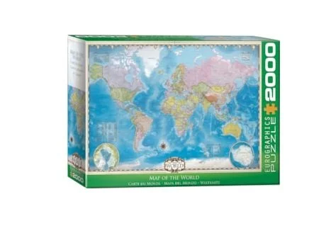 8220-0557 Map of the World