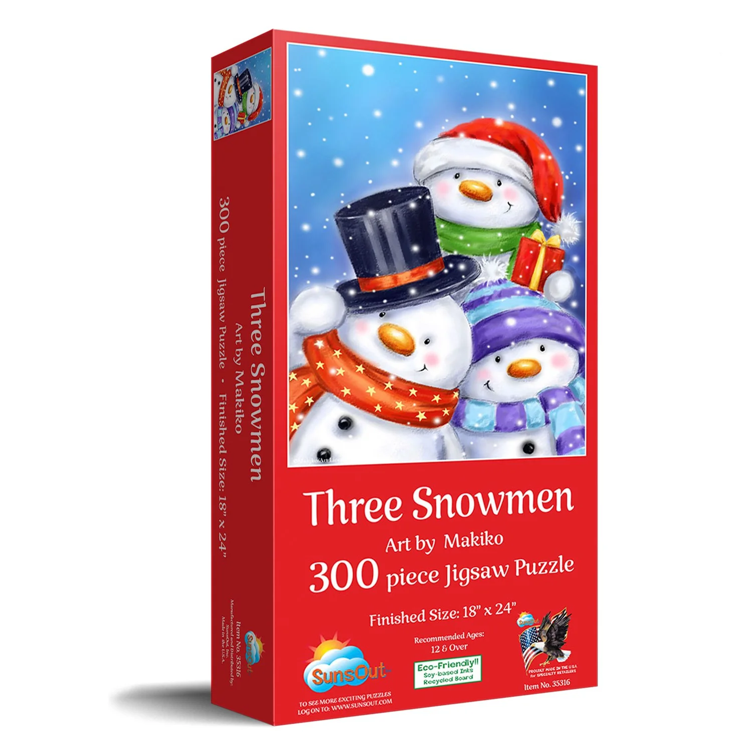 35316 Three Snowman
