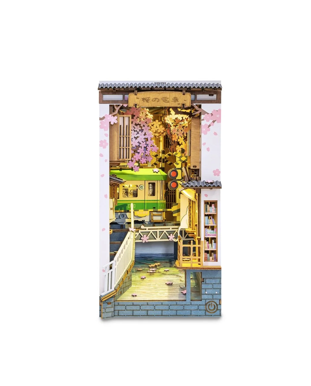 ROB-TGB01 -Rolife DIY Book Nook, Sakura Densya
