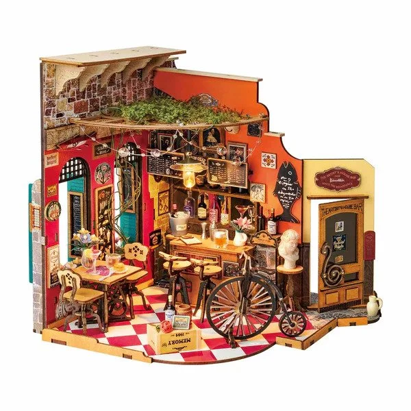 ROB-DG173 -Rolife DIY Miniature House, Cheers Bar & Dining