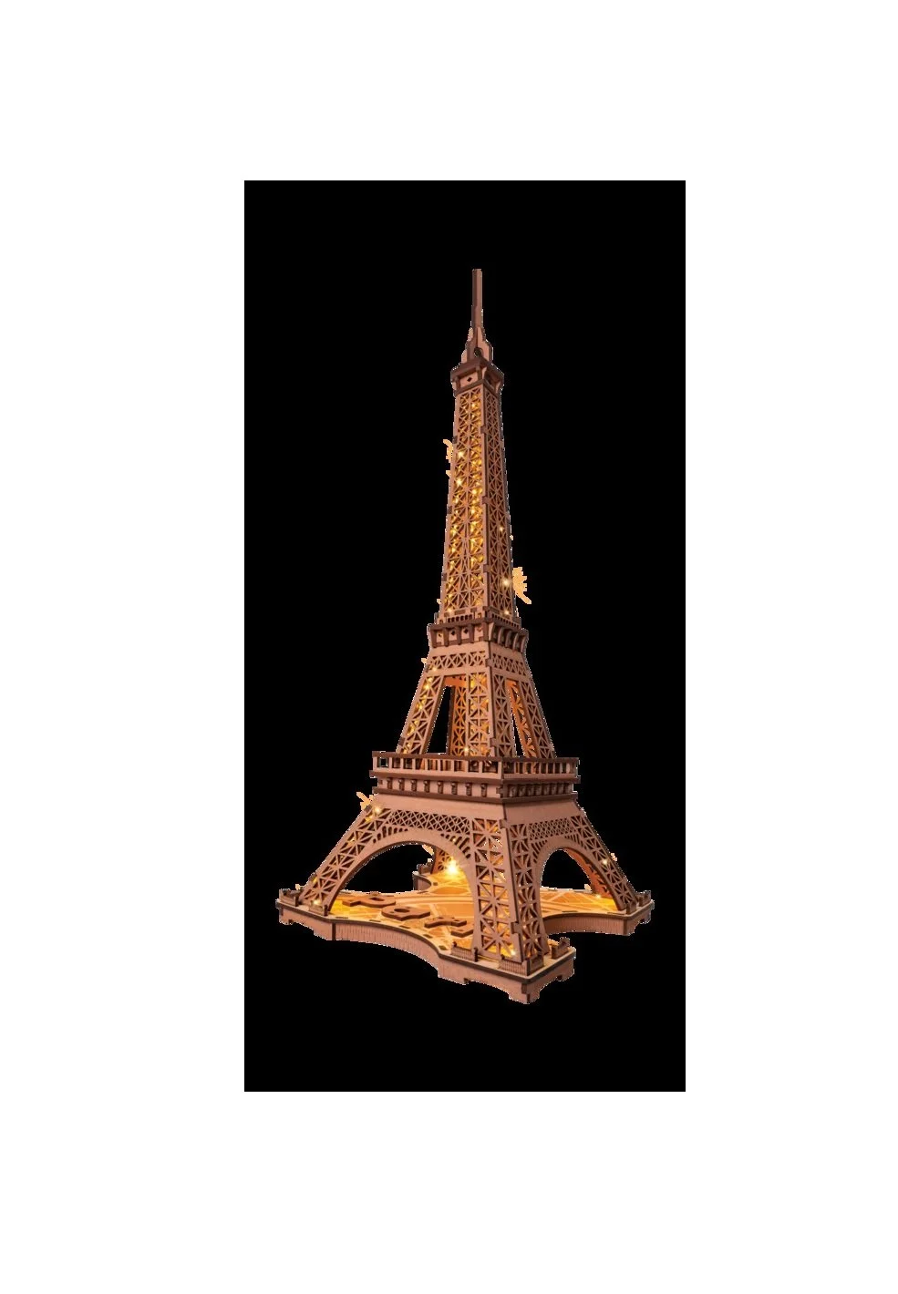 ROB-TGL01 -Rolife 3D Wooden Puzzle, Night of the Eiffel Tower