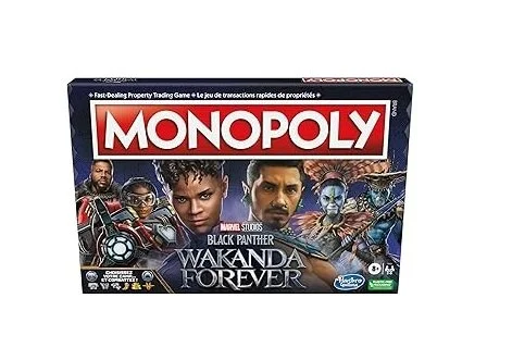Monopoly Marvel Studious Black Panther Wakanda Forever