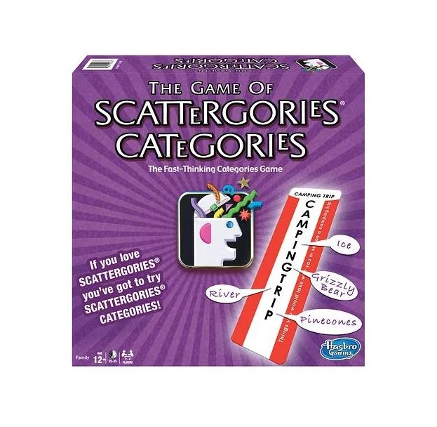 Scattergories Categories