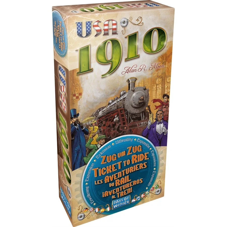 Ticket To Ride 1910 U.S.A Expansion