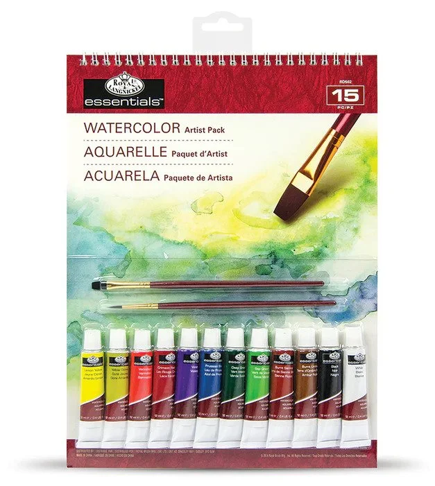 Royal & Langnickel Artist Pack - Watercolor (tubes)