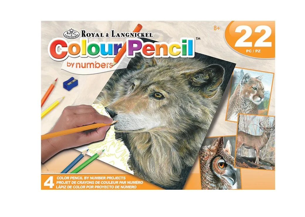 Royal & Langnickel Colour Pencil Set - American Wildlife
