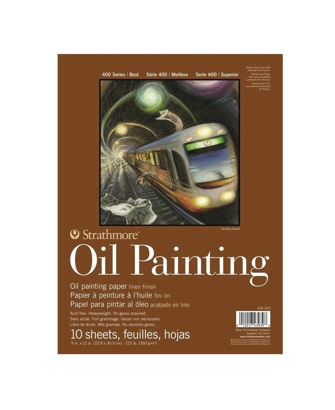 400 Series Oil Painting Pad, 9" x 12"