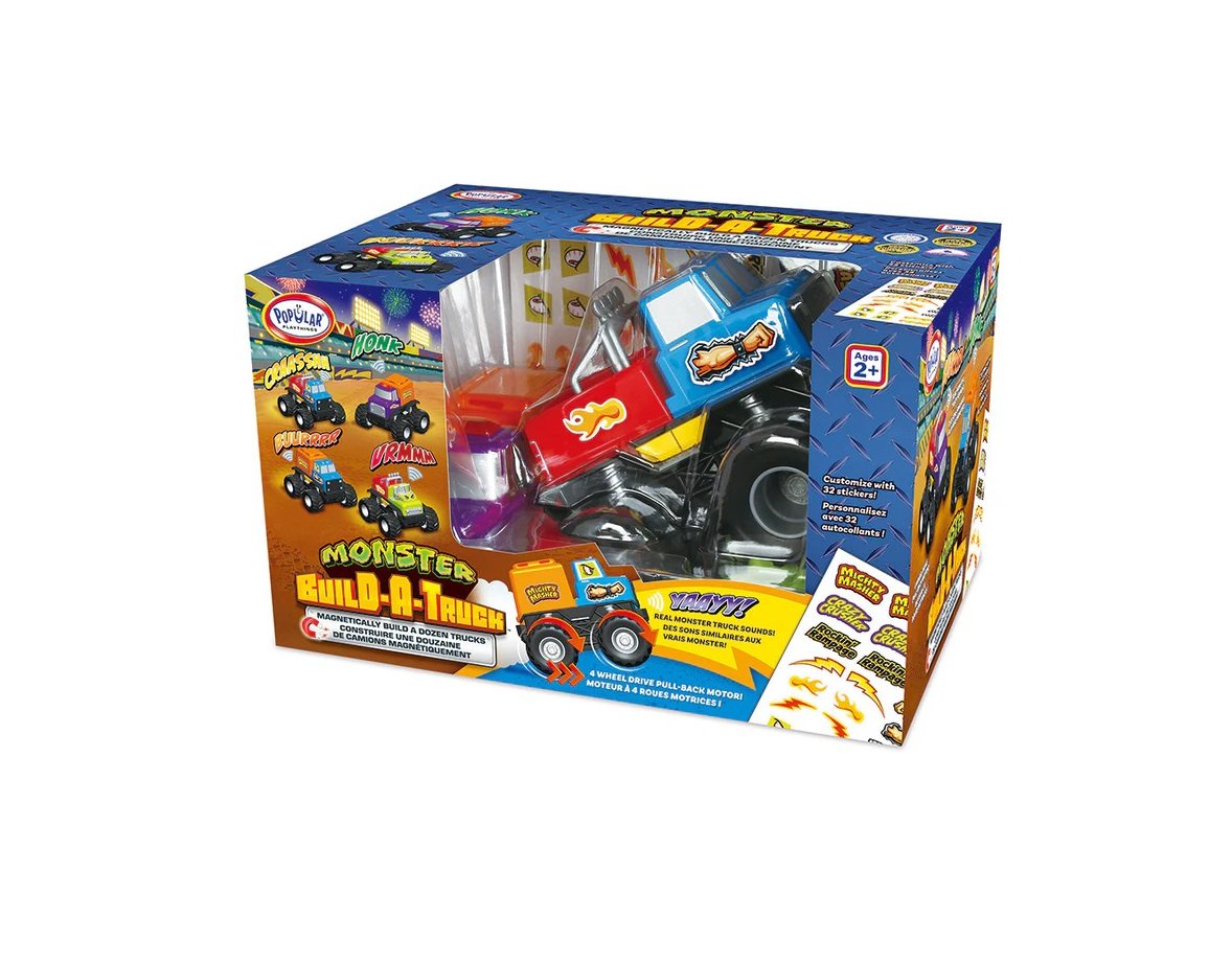 Magnetic Monster Build-A-Truck