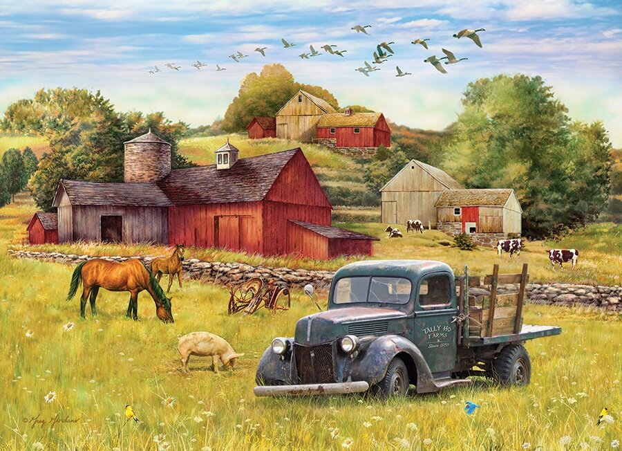 58890 - Blue Truck 35 Piece