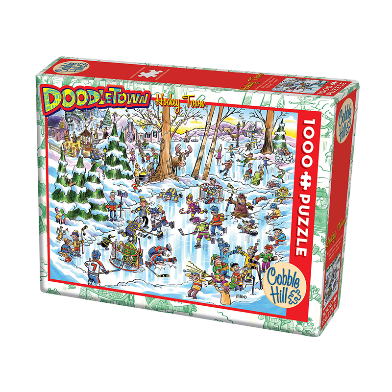 44506 - DoodleTown Hockey Town