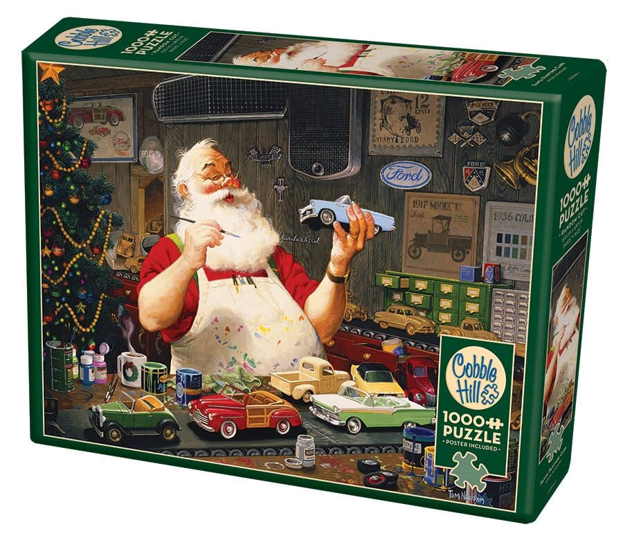 40224 - SANTA PAINTING CARS
